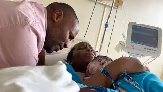 Positive RAW and UNCUT LABOR and DELIVERY VLOG PART 2 || VBAC