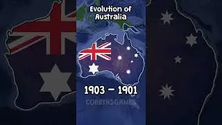 Evolution of Australia! 🇦🇺 🦘