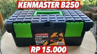 UNBOXING TOOLBOX KENMASTER B250 | TOOLBOX MURAH MERIAH