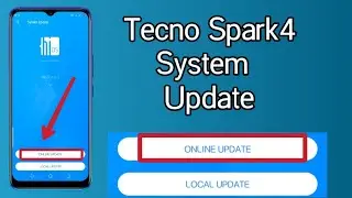 Tecno Spark 4 System update || online System update ||