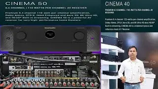 New Marantz AVR Cinema 40&Cinema 50 Full Review in Hindi ll