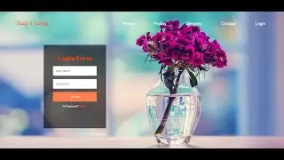 #How To #Create A #Website Using #HTML And #CSS With #Login & #Registration Form||HTML & CSS.
