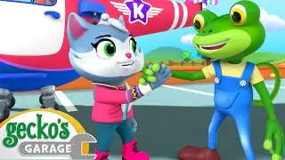 Gecko's Gararge Helicopter Accident | Gecko's Garage Stories and Adventures for Kids | Moonbug Kids
