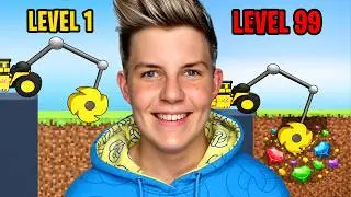 👷Can We Go NOOB to HACKER in AUTO DIGGER!? 👷 Prezley