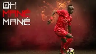 SADIO MANE SPEED ART || Photoshop Speed Art #24