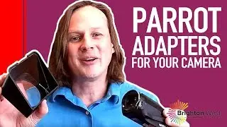How to Make the Parrot Teleprompter Fit Your Camera Lens - Simple Adapter