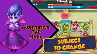 Rush Royale Dev Build | New Alternative PVP Mode | Subject to Change