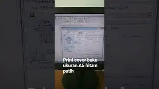 cetak cover buku ukuran A5 hitam putih