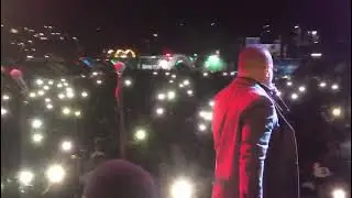 Optimo en vivo en patronales Samana. Bendiciones
