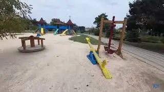 Счастливцево.Очень симпатичный парк.