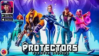 Akhirnya Release Server Global - Protectors: Shooter Legends Gameplay !
