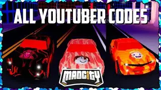 🌟ALL YOUTUBER CODES!🌟 | Mad City | Roblox