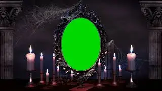magic mirror Green Screen || Green screen no copyright free || 