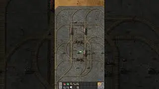 Factorio Display Using Trains