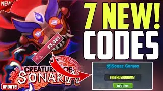 ⚠️SHARAROOK⚡Upd⚠️ ALL CODES FOR CREATURES OF SONARIA IN 2023! ROBLOX CREATURES OF SONARIA CODES
