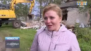 ТНТ-Поиск: В поселке 31 октября снесли два аварийных дома