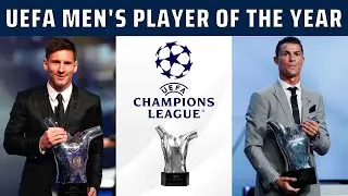UEFA Men's Player of The Year Award Winners