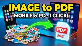 How to convert JPG to PDF in just one click for free
