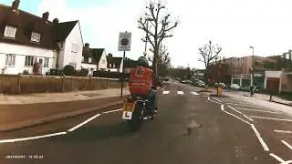 CBT Right turn at a roundabout.