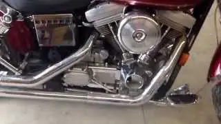 Walk around and idle of 1996 Harley Davidson FXD.