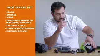 Mini Curso Drone DJI FPV Capitulo 2/9  ¿Qué trae el KIT?