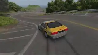 BeamNG drive | Fujigoko Drift | Ibishu 200bx V8 drift build