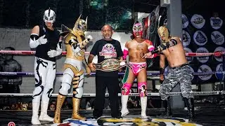 Magic Boy vs Cuadrix vs Warrior vs Silver Drago por el Campeonato Peso Ligero del Estado de Morelos