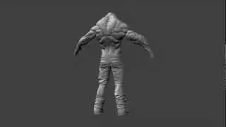 Mutant Zbrush Turntable