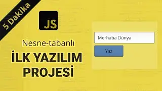 İlk Yazılım Projesinin Yapımı (5 Dakika)