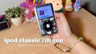 ☁️ unbox with me: iPod Classic 7th Gen in 2023! 🖤
