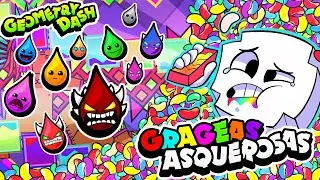 ¡¡¡GRAGEAS SUPER ASQUEROSAS CON GEOMETRY DASH!!!