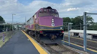 MBTA - The Evening Rush Hour at Readville (8/5/24)