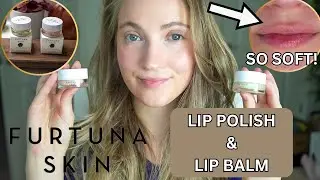 Furtuna Skin Luxury Lip Care | Triple Olive Lip Polish & Olive Lip Butter Balm Review
