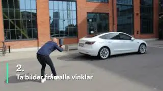 Ta bilder på din bil inför försäljning med Carswipe