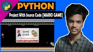 [ONLY 5 Minutes] games made with python | python game projects with source code|mario game in python