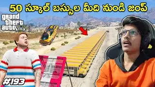 50 SCHOOL BUS JUMP | Youngsters Real Life Mods | 