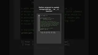 Using NUMPY's numpy.ndarray.__ne__( ) method in Python 😎🆒😱👍