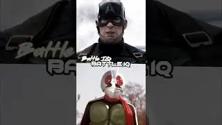 Ichigo (KR1976) Vs Captain America (Marvel Comics) | #marvel #kamenrider #tokusatsu