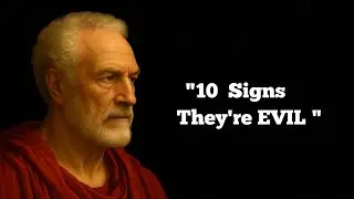 🔴BEAWARE!😒10 EVIDENT Signs that there is a EVIL person next to you | Stoic Philosophy
