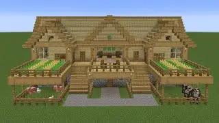 Minecraft - How to build a Large Survival Farm Base