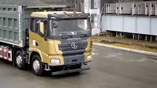 Самосвал SHACMAN X3000 8X4 в работе!