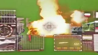 HD Green Screen ✩ Robot HUD and Explosion
