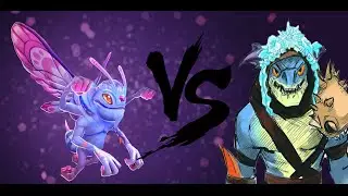 1x1 SOLO MID : Slark vs Puck № 1 Dota 2