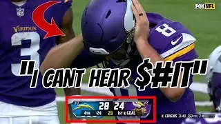 Vikings LOVE choking the end of games 😭