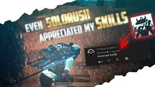 EVEN SOLORUSH APPRECIATED MY SKILLS 🍂✌ / 4 Fingers Claw + Gyroscope / Pubg Montage