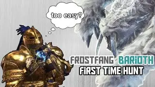 Frostfang Barioth is here! I MHW : Iceborne