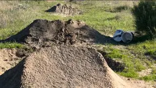 Dirt therapy reviving the jump After a storm ⛈️ ￼