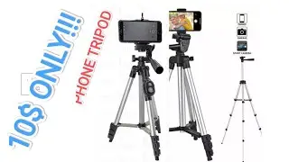Unboxing a cheap 10$ tripod. It's worth it!!