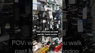 POV: Walking past the Mr Cad shop in London 🤤 have you ever been?