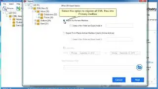 MailsDaddy EML to Office 365 Migration Tool [Official] : Import EML to O365